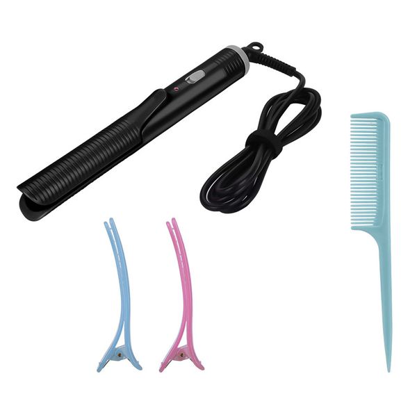 hair straightener fast heating 3d floating intelligent thermostatic ceramic flat iron hair styling tools p40, Black
hair straightener fast heating 3d floating intelligent thermostatic ceramic flat iron hair styling tools p40, Black
