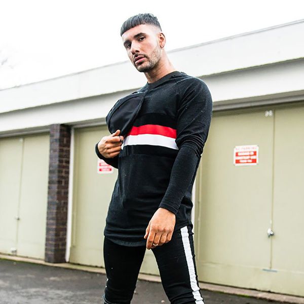новая мода хип-хоп майка мужчины slim fit мужская футболка с длинным рукавом повседневная о-образным вырезом фитнес футболка бренд тренажерн, White;black
новая мода хип-хоп майка мужчины slim fit мужская футболка с длинным рукавом повседневная о-образным вырезом фитнес футболка бренд тренажерн, White;black