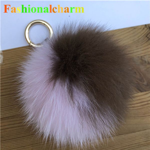 13cm/5" -coffee/pink real genuine fox fur ball pompom handbag keychain phone pendant keyring tassels gift, Silver
13cm/5" -coffee/pink real genuine fox fur ball pompom handbag keychain phone pendant keyring tassels gift, Silver