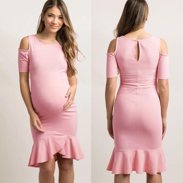 pregnant mom dress women's maternity short sleeve casual short soft slim dresses, White
pregnant mom dress women's maternity short sleeve casual short soft slim dresses, White