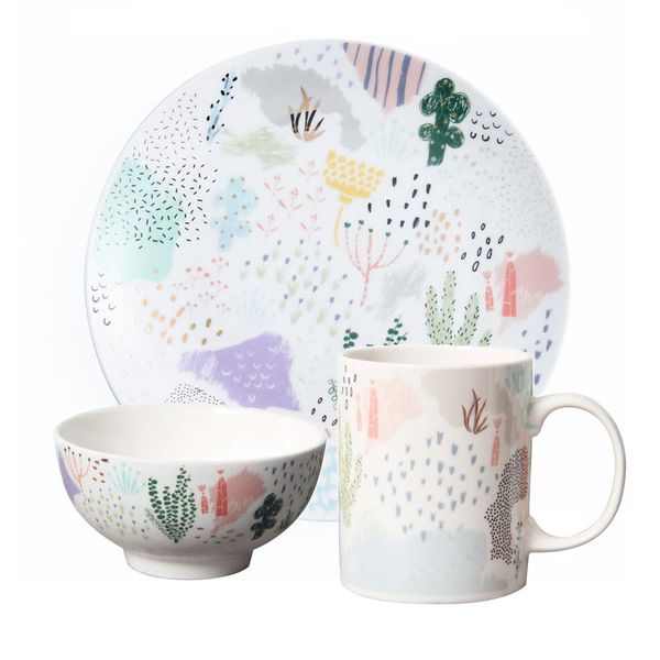 cartoon tropical jungle plant porcelain dinner plate cereal bowl coffee mug spoon colorful dreamy forest dinnerware for kids children
cartoon tropical jungle plant porcelain dinner plate cereal bowl coffee mug spoon colorful dreamy forest dinnerware for kids children