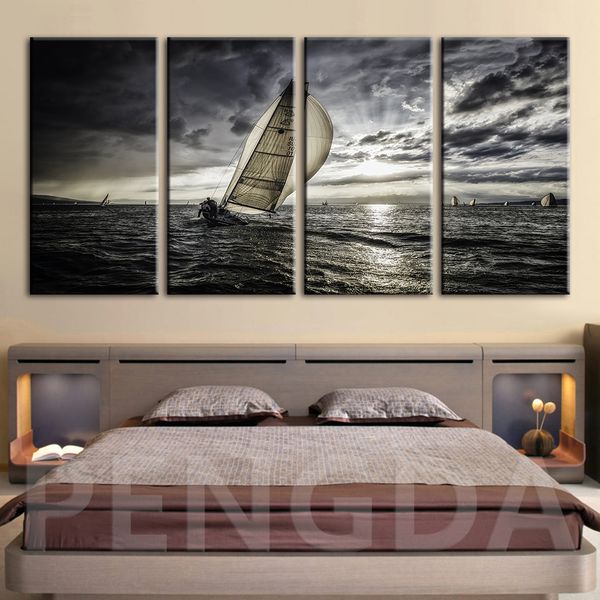 home decor print painting wall art sailing boat sea landscape pictures modular modern canvas poster frame for bedside background
home decor print painting wall art sailing boat sea landscape pictures modular modern canvas poster frame for bedside background