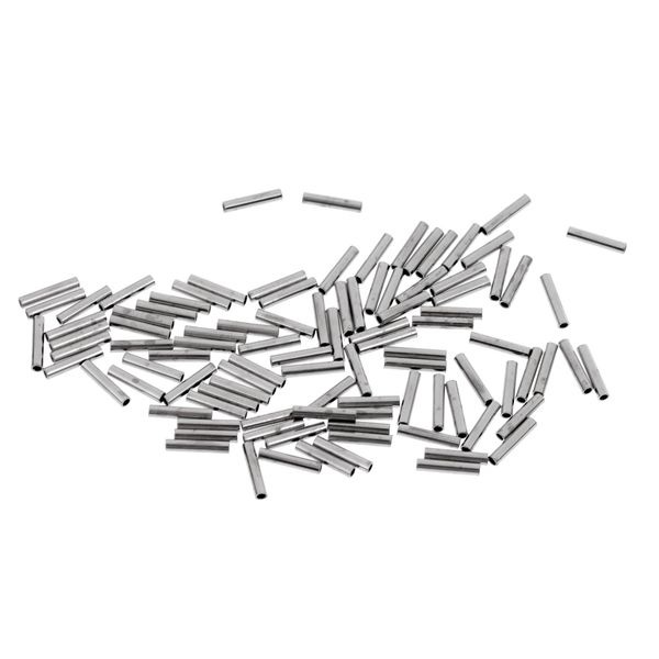 100 pieces single barrel crimp sleeves, 100% copper, fishing line leader rigging tackle wire rope clips tube connector
100 pieces single barrel crimp sleeves, 100% copper, fishing line leader rigging tackle wire rope clips tube connector