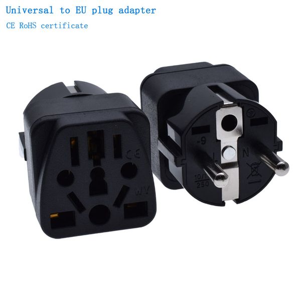 plug adapter for eu schuko type-f round 2 pins power charging germany electric converter socket
plug adapter for eu schuko type-f round 2 pins power charging germany electric converter socket