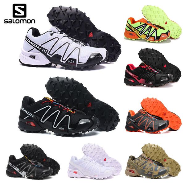

Cheap sale Salomon Speed Cross 3 CS III Men Running Shoes Outdoor Walking Jogging Sneaker Athletic Shoes SpeedCross 3 sports Shoes eur 40-46