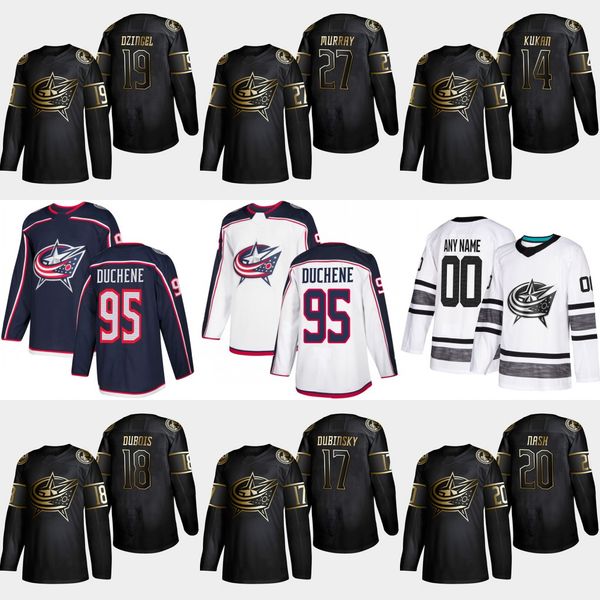 2019 Gold Black Columbus Blue Jackets 14 Dean Kukan 20 Riley Nash 17 Dubinsky 27 Ryan Murray 19 Ryan Dzingel 18 Pierre-Luc Dubois Jersey
2019 Gold Black Columbus Blue Jackets 14 Dean Kukan 20 Riley Nash 17 Dubinsky 27 Ryan Murray 19 Ryan Dzingel 18 Pierre-Luc Dubois Jersey
