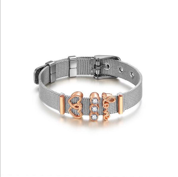 wholesales romance love bracelets with zircon crystal jewelry delicate watch chain jewelry for lover 61196004e, Golden;silver
wholesales romance love bracelets with zircon crystal jewelry delicate watch chain jewelry for lover 61196004e, Golden;silver