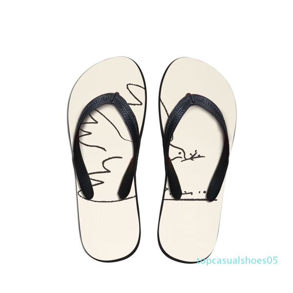 summer beach flip flops women slippers sandals painting art print lady flats shoes designer pablo picasso artist master piece t05, Black
summer beach flip flops women slippers sandals painting art print lady flats shoes designer pablo picasso artist master piece t05, Black