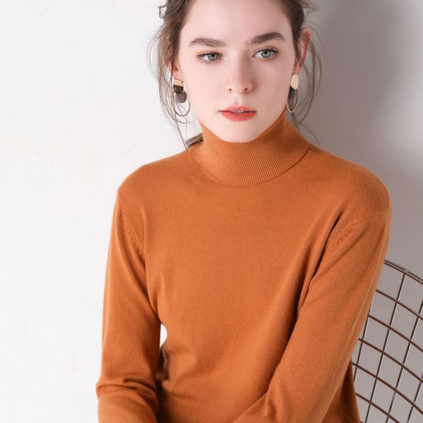 fashion casual turtleneck sweater woman winter knitting pullovers long sleeve short knitted solid women jacket warm h619, White;black
fashion casual turtleneck sweater woman winter knitting pullovers long sleeve short knitted solid women jacket warm h619, White;black