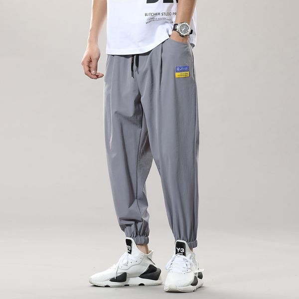 mens loose elastic beam feet harem pants youth solid color spring designer drawstring male pencil pants, Black
mens loose elastic beam feet harem pants youth solid color spring designer drawstring male pencil pants, Black