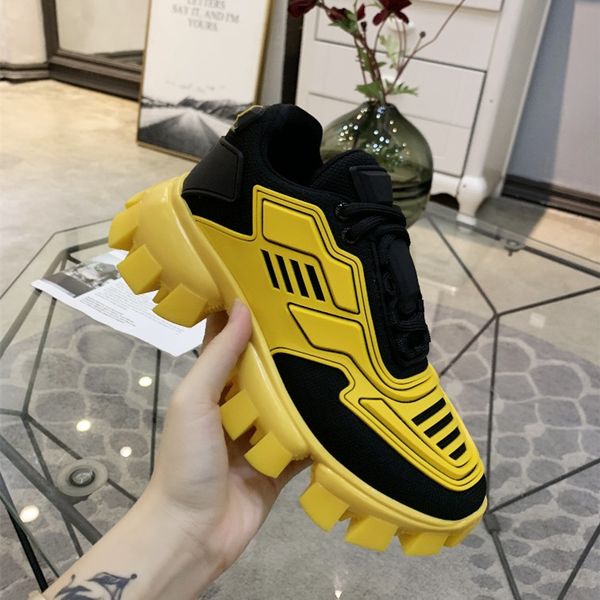 2019 men low casual shoes lates p cloudbust thunder knit sneakers 19fw capsule series color matching men's platform luxury footwear, Black
2019 men low casual shoes lates p cloudbust thunder knit sneakers 19fw capsule series color matching men's platform luxury footwear, Black