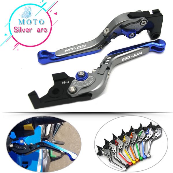 for yamaha mt-03 mt03 mt 03 2005-2009 motorcycle accessories cnc folding extendable brake clutch levers logo mt-03
for yamaha mt-03 mt03 mt 03 2005-2009 motorcycle accessories cnc folding extendable brake clutch levers logo mt-03