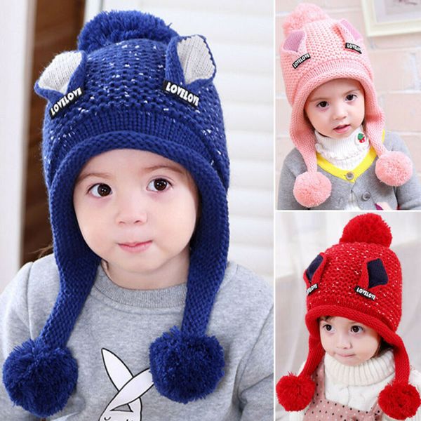 2019 women baby kid warm winter knit wool beanie fur bobble hat crochet cap size 2-5y, Yellow
2019 women baby kid warm winter knit wool beanie fur bobble hat crochet cap size 2-5y, Yellow