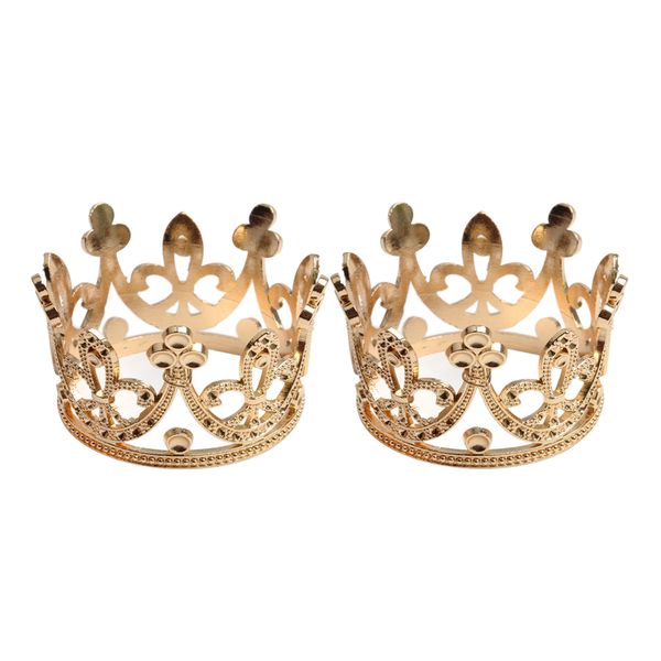 2pcs барокко свадебные мини цветочницы rhinestone короны tiara головной убор золото, Silver
2pcs барокко свадебные мини цветочницы rhinestone короны tiara головной убор золото, Silver