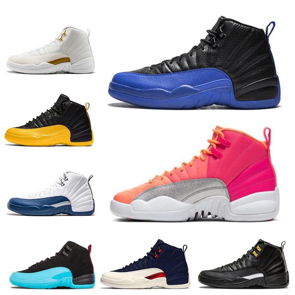 12 12s mens basketball shoes winterized game royal punch wings black cny bulls men sport sneakers size 7-13
12 12s mens basketball shoes winterized game royal punch wings black cny bulls men sport sneakers size 7-13