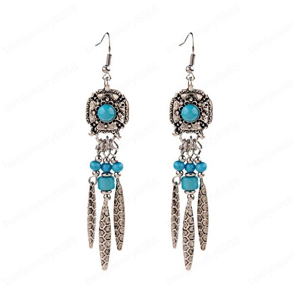vintage women's alloy long tassel dangle earrings jhumka indian jewelry ethnic bohemia round black stone beads drop earrings, Golden
vintage women's alloy long tassel dangle earrings jhumka indian jewelry ethnic bohemia round black stone beads drop earrings, Golden