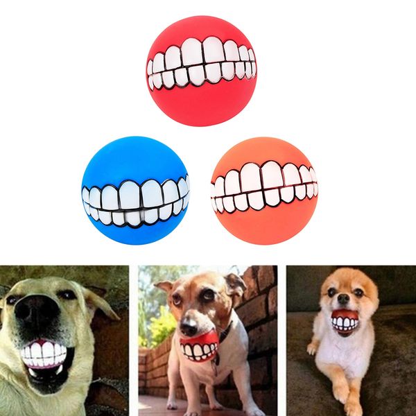 3 pcs/colors dog doggy squeaky chewing fetch ball toy for large medium dogs
3 pcs/colors dog doggy squeaky chewing fetch ball toy for large medium dogs