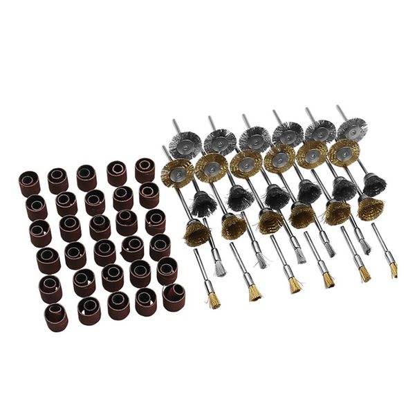 98pcs mini rotary stainless steel wire wheel wire brush small brushes set accessories for mini drill rotary tools
98pcs mini rotary stainless steel wire wheel wire brush small brushes set accessories for mini drill rotary tools