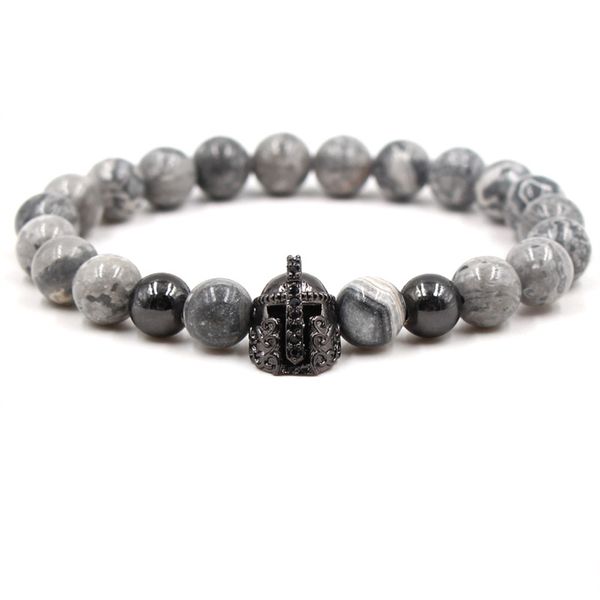 wholesale helmet bead men bracelet natural stone head bead bracelet for men women buddha skull bracelets pulsera dropshipping, Black
wholesale helmet bead men bracelet natural stone head bead bracelet for men women buddha skull bracelets pulsera dropshipping, Black