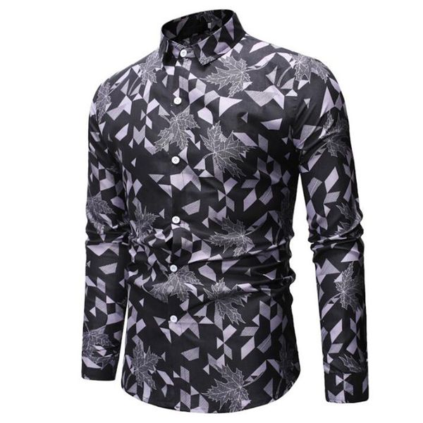 black print geometric casual dress shirt for men hawaiian shirt long sleeves mens shirts casual slim fit floral, White;black
black print geometric casual dress shirt for men hawaiian shirt long sleeves mens shirts casual slim fit floral, White;black