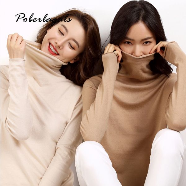new autumn winter soft cashmere turtleneck pullovers sweaters female 2019 korean slim-fit pull sweater womens clothing pullovers, White;black
new autumn winter soft cashmere turtleneck pullovers sweaters female 2019 korean slim-fit pull sweater womens clothing pullovers, White;black