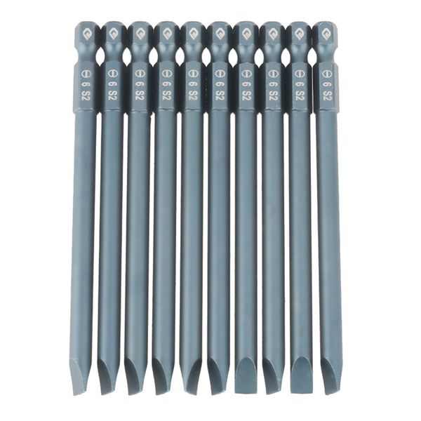 sl6mm sl5mm sl4mm sl3mm 10pcs 1/4inch hex shank 100mm s2 alloy steel slotted screwdriver bits set h6.3*100*sl6mm
sl6mm sl5mm sl4mm sl3mm 10pcs 1/4inch hex shank 100mm s2 alloy steel slotted screwdriver bits set h6.3*100*sl6mm