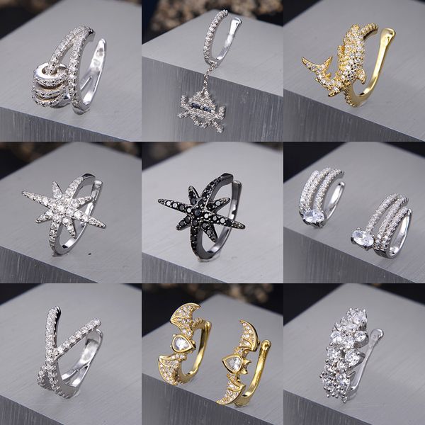 hoop & huggie fashion 925 jewelry single clips earrings for women cubic zircon studs cactus earring woman 2021 female a-gift, Golden;silver
hoop & huggie fashion 925 jewelry single clips earrings for women cubic zircon studs cactus earring woman 2021 female a-gift, Golden;silver