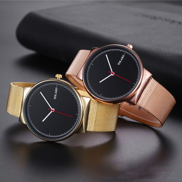 fashion watch men slim mesh strap minimalist wrist watches for men quartz watch clock relogio masculino business wristwatch, Slivery;brown
fashion watch men slim mesh strap minimalist wrist watches for men quartz watch clock relogio masculino business wristwatch, Slivery;brown