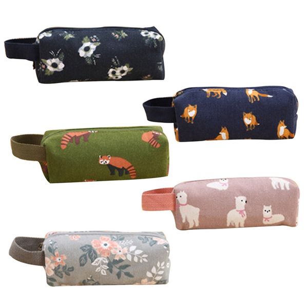 flower alpaca canvas pencil case stationery kids school pencil cases boys girls bag for school supplies
flower alpaca canvas pencil case stationery kids school pencil cases boys girls bag for school supplies