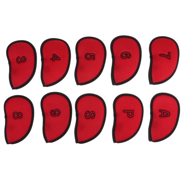 10-pack golf iron headcovers wedge iron protective head cover golf accessories for avid golfers
10-pack golf iron headcovers wedge iron protective head cover golf accessories for avid golfers
