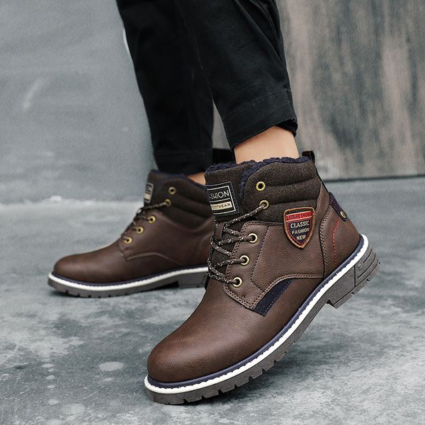30 degrees below zero 2019 winter boots men high casual shoes warm plus men ankle boots fashion brand male booties a1821, Black
30 degrees below zero 2019 winter boots men high casual shoes warm plus men ankle boots fashion brand male booties a1821, Black