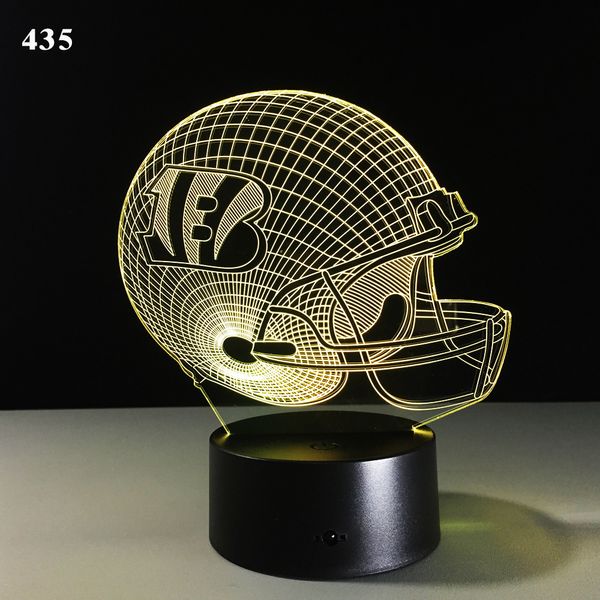 

Футбол 3D Стильный LED лампа датчика касания Футбол Shaped 3D Night Light для любителей спорт