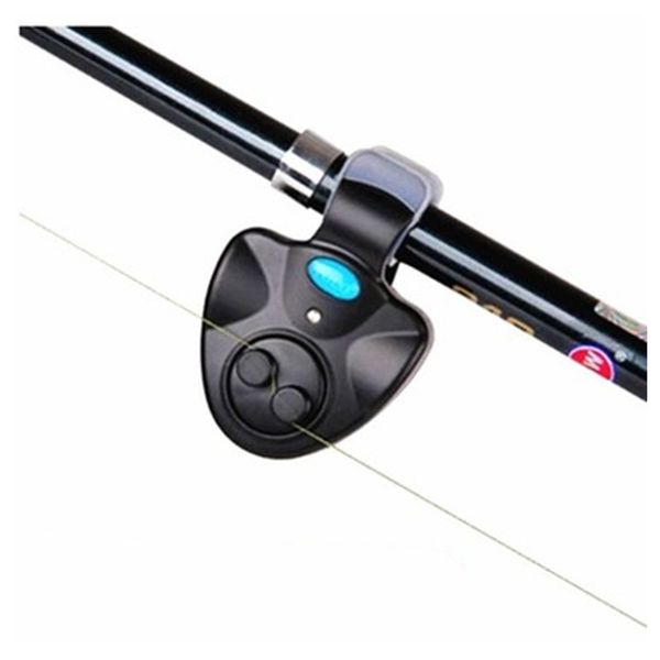 2018 selling universal fishing alarm electronic fish bite alarm finder sound alert led light clip on fishing rod fishing accessories
