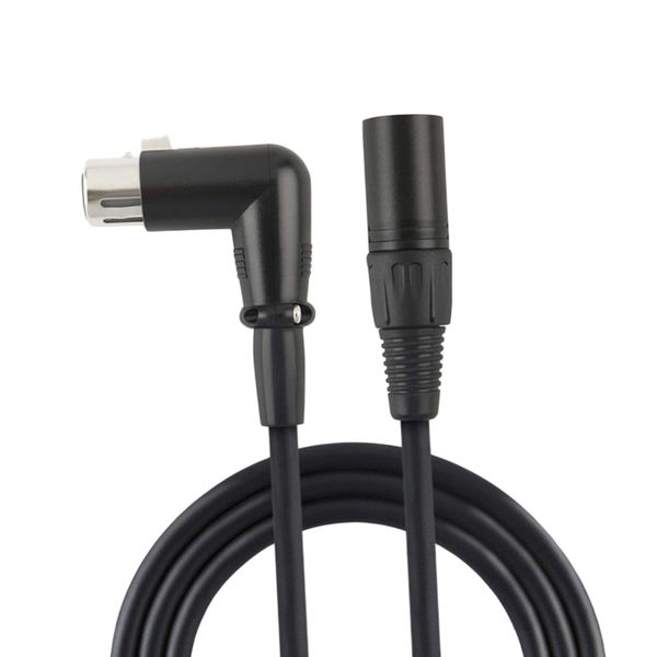 xlr male right angle male cable extension cable male new 
xlr male right angle male cable extension cable male new