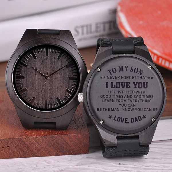engraved wooden watches personalized gifts for son, or friends, lover's birthday,anniversary day,groomsman gift ly191213, Slivery;brown
engraved wooden watches personalized gifts for son, or friends, lover's birthday,anniversary day,groomsman gift ly191213, Slivery;brown