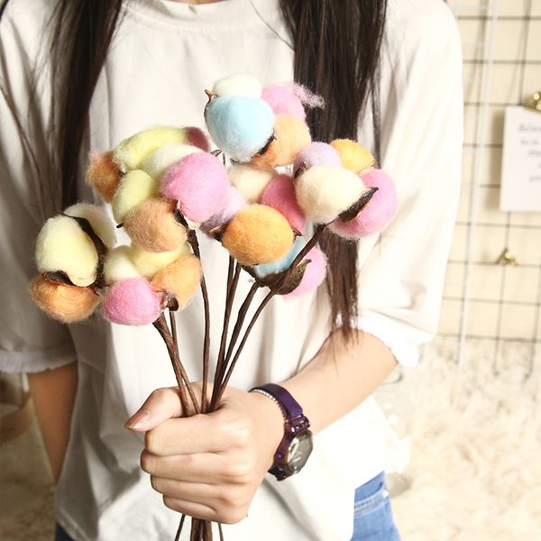 34cm 1 bunch cotton natural dried flower simulation flower home decoration wedding holding wall plant wall fake
34cm 1 bunch cotton natural dried flower simulation flower home decoration wedding holding wall plant wall fake