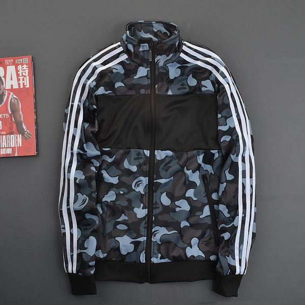 men casual camouflage stripe jacket military clothes men fashions streetwear tactical coat stand collar ceket homme camouflage jacket, Black;brown
men casual camouflage stripe jacket military clothes men fashions streetwear tactical coat stand collar ceket homme camouflage jacket, Black;brown
