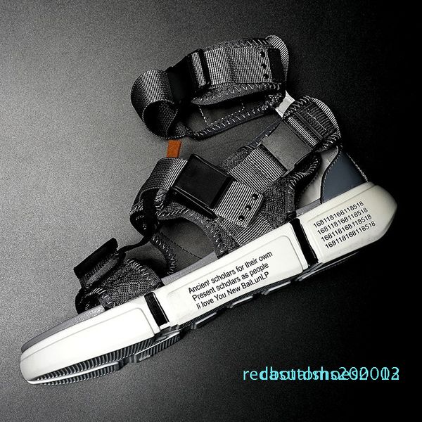 fashion sandals men shoes new summer super male casual shoes wedge chunky comfortable gladiator high sandal r03, Black
fashion sandals men shoes new summer super male casual shoes wedge chunky comfortable gladiator high sandal r03, Black
