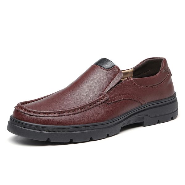 men casual shoes men loafers brand genuine leather penny loafers men breathable boat shoes slip on moccasins, Black
men casual shoes men loafers brand genuine leather penny loafers men breathable boat shoes slip on moccasins, Black