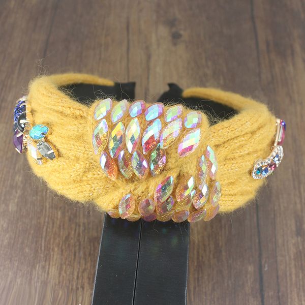 luxury baroque shiny purple blue pink crystal cotton woven twist braided knotted wide hair band fashion girls hair accessories, Golden;white
luxury baroque shiny purple blue pink crystal cotton woven twist braided knotted wide hair band fashion girls hair accessories, Golden;white