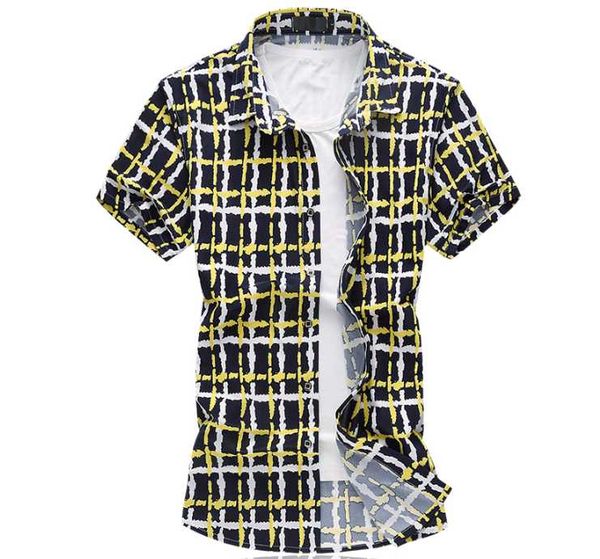printed classic slim fit casual summer short sleeve large size brand men's clothing shirts fashion no ironing, White;black
printed classic slim fit casual summer short sleeve large size brand men's clothing shirts fashion no ironing, White;black