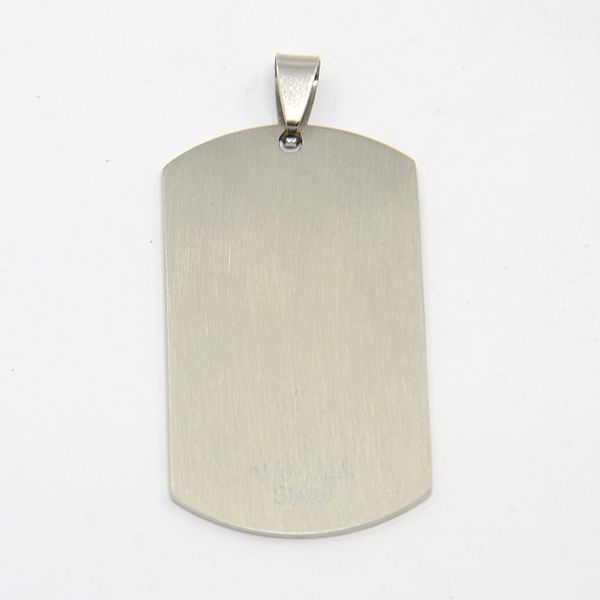 316 stainless steel big rectangle hand stamping blank tag big pendants, 2color,front smooth&reverse matte,50x29x1mm, hole: 9x3mm, Black
316 stainless steel big rectangle hand stamping blank tag big pendants, 2color,front smooth&reverse matte,50x29x1mm, hole: 9x3mm, Black