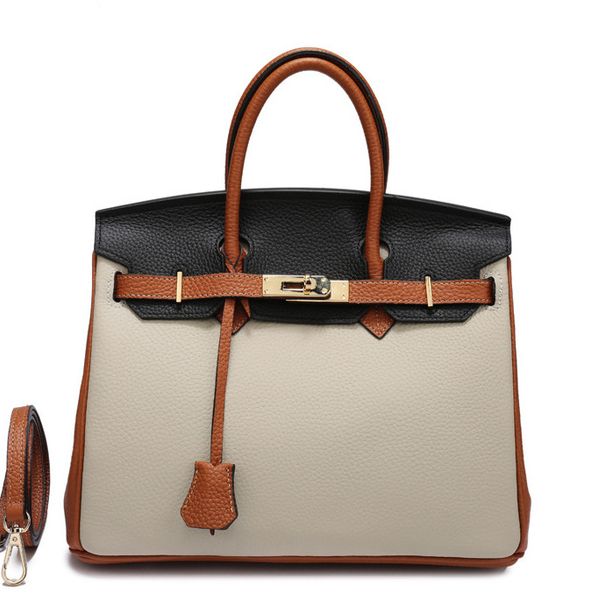 genuine leather women handbag bag european two color block lichee pattern leather fashio style women shoulder handbag for women
genuine leather women handbag bag european two color block lichee pattern leather fashio style women shoulder handbag for women