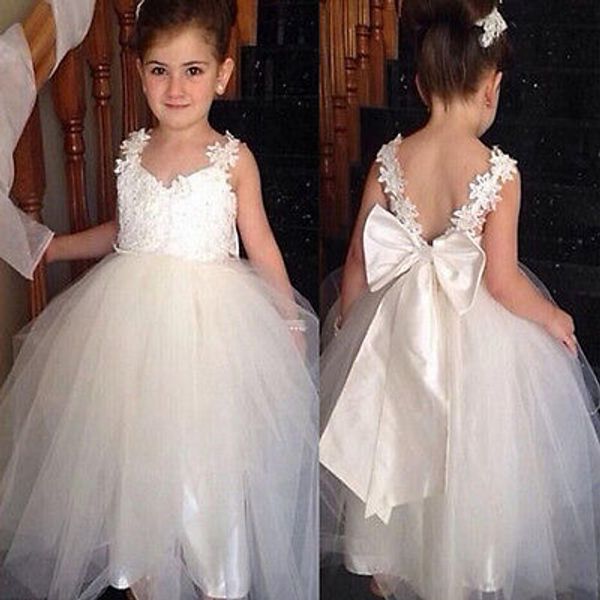 2019 new children chilid lace flower girl princess party bow wedding prom nowknot white formal dress backless, Red;yellow
2019 new children chilid lace flower girl princess party bow wedding prom nowknot white formal dress backless, Red;yellow