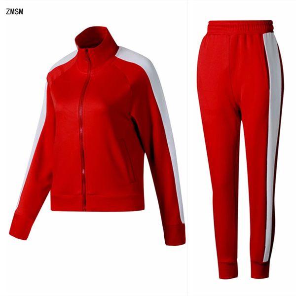 autumn winter women running jackets pants suit female tracksuit zipper sweater home fitness jogging outdoor training sports set, Black;blue
autumn winter women running jackets pants suit female tracksuit zipper sweater home fitness jogging outdoor training sports set, Black;blue