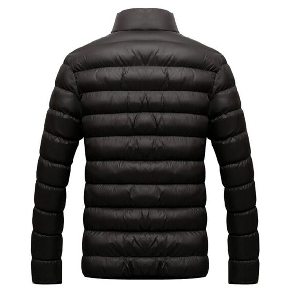 winter jacket men casual stand collar new fashion mens jackets and coats cotton-padded solid color parka 5xl for men's overcoat, Black
winter jacket men casual stand collar new fashion mens jackets and coats cotton-padded solid color parka 5xl for men's overcoat, Black