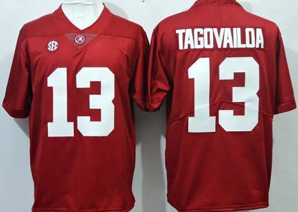 men's alabama crimson tide 13 tua tagovailoa 2 jalen hurts playoff football white red jerseys 2018 patches, Black
men's alabama crimson tide 13 tua tagovailoa 2 jalen hurts playoff football white red jerseys 2018 patches, Black