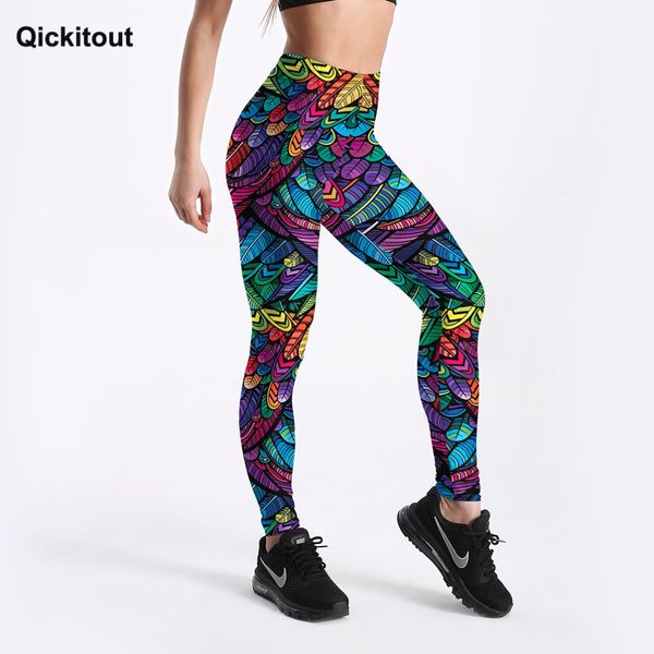 qickitout summer new arriaval color feathers 3d printed women fitness activewear elastic mid waist trousers drop shipping, Black
qickitout summer new arriaval color feathers 3d printed women fitness activewear elastic mid waist trousers drop shipping, Black