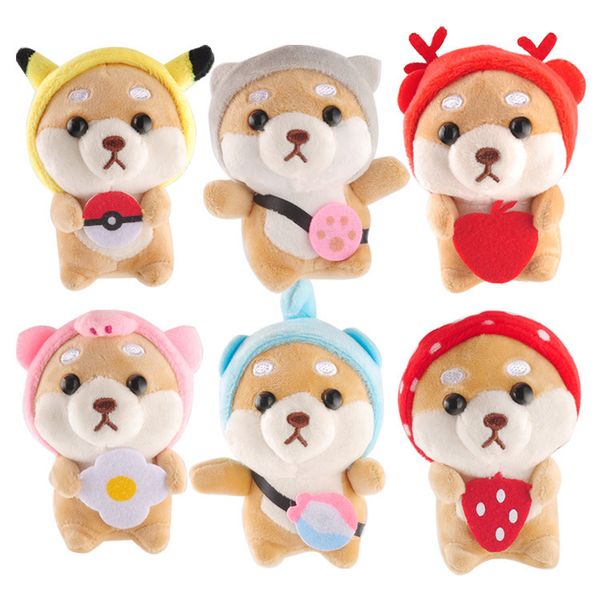 cute cartoon plush shiba inu keychain fashion sika deer piglet baby elephant headgear key chain ring backpack pendant, Silver
cute cartoon plush shiba inu keychain fashion sika deer piglet baby elephant headgear key chain ring backpack pendant, Silver