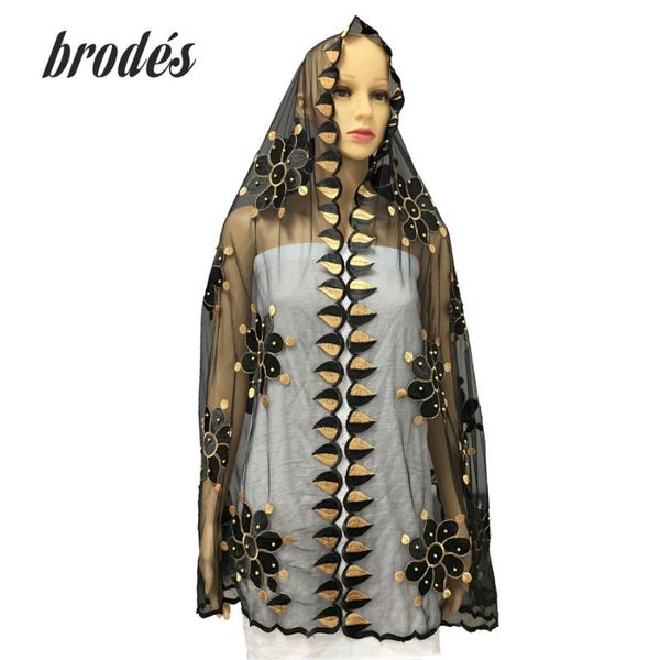 new african scarfs muslim embroidery women net small scarf with beads small size tulle material soft scarf for shawls, Blue;gray
new african scarfs muslim embroidery women net small scarf with beads small size tulle material soft scarf for shawls, Blue;gray